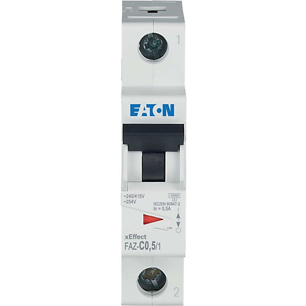 Eaton Leitungsschutzschalter C 0,5A, 1p FAZ-C0,5/1